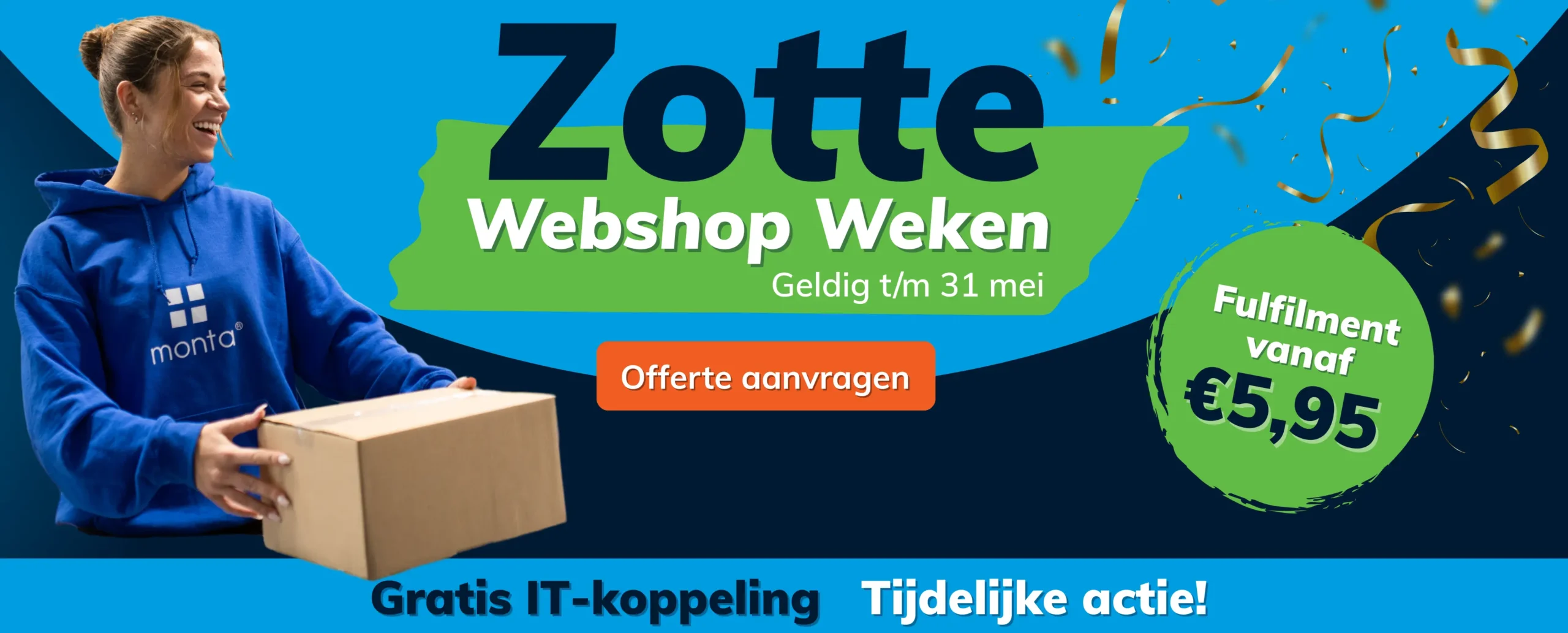 Wahnsinns webshop wochen Mit Monta