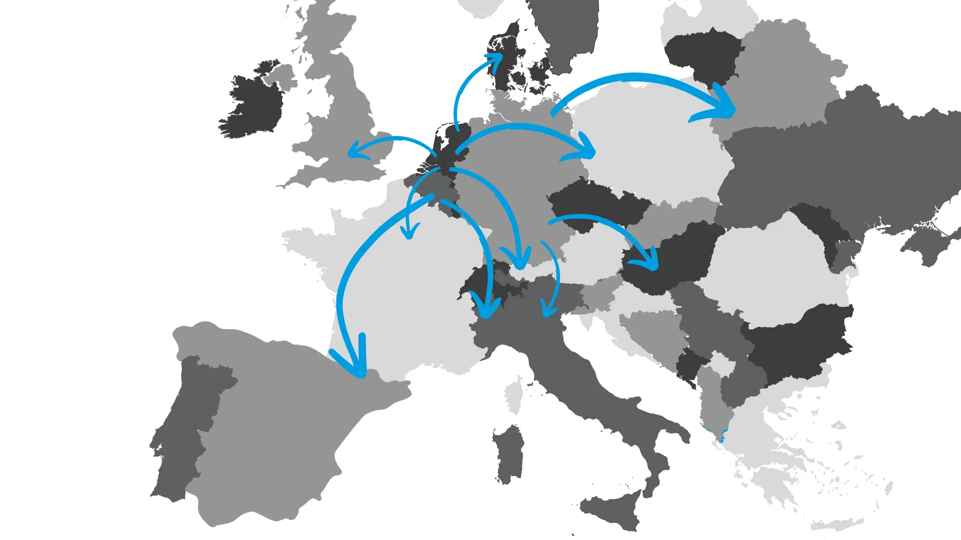 Monta's European Fulfilment Network