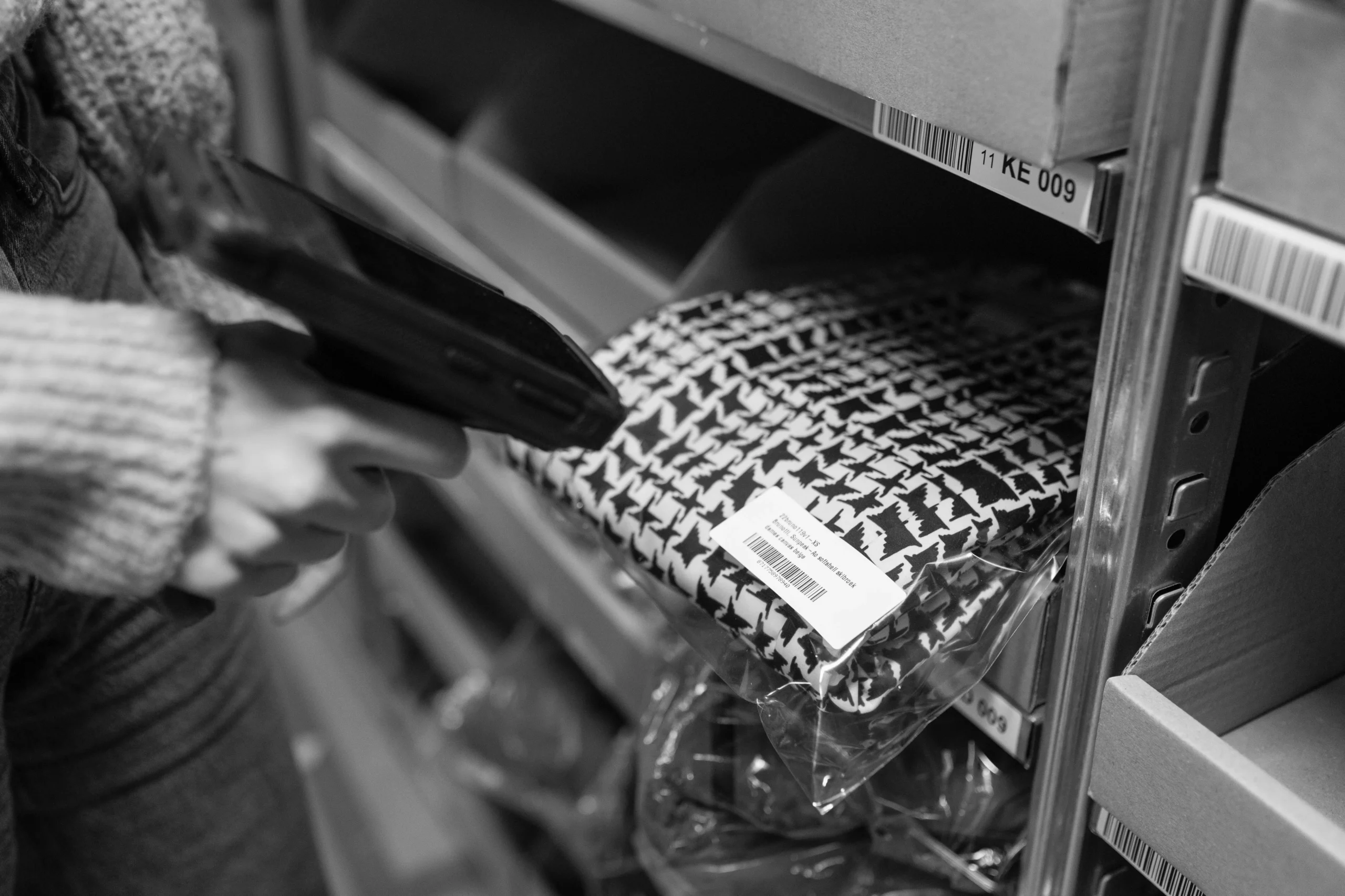 logistique e-commerce textile