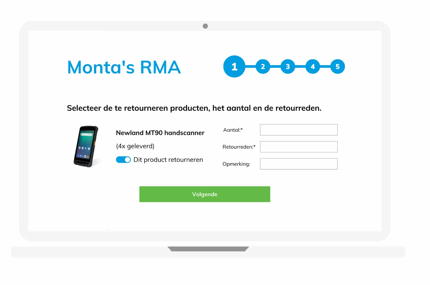 RMA module montawms